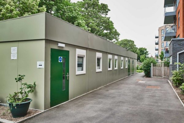 Konformes modulares Gebäude (3 Buchten)