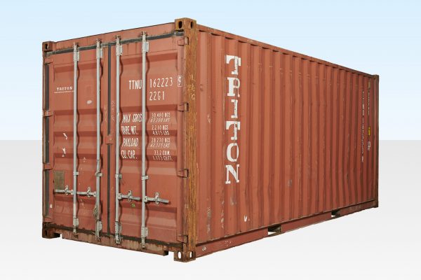 20ft gebrauchter Versandcontainer – wind- und wasserdicht – Bild 3