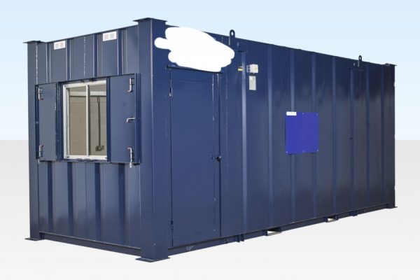 20ft x 8ft Stahlkantine/Laden