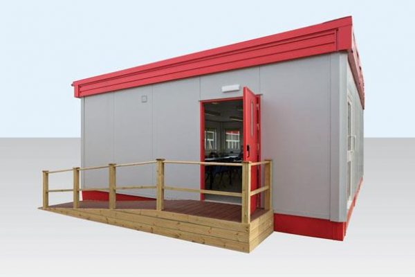 Renoviertes modulares Gebäude (3 Buchten)