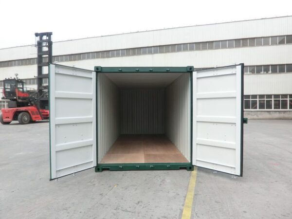 20 Fuß Container - grün – Bild 4