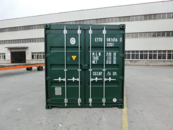 20 Fuß Container - grün – Bild 3