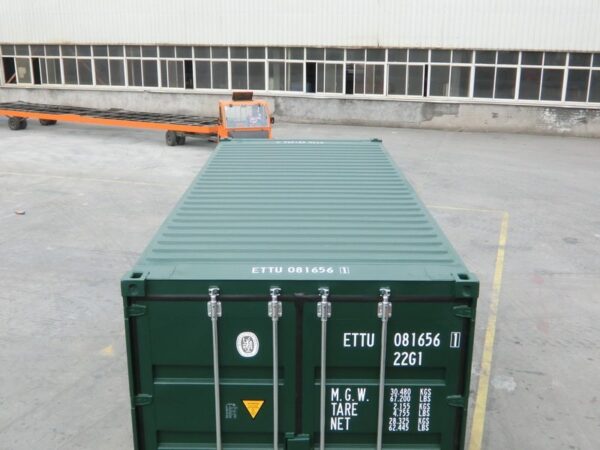 20 Fuß Container - grün – Bild 2