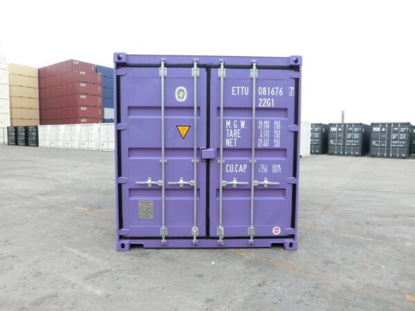 20 Fuß Container - lila – Bild 3