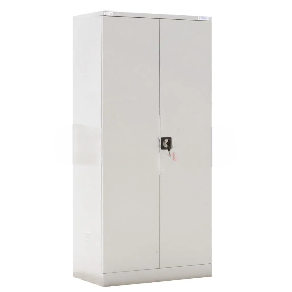 Cabinet material cabinet with 4 adjustable retention basins