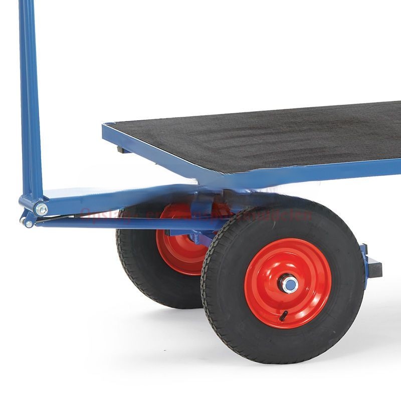 Pull wagon warehouse trolley fetra hand truck platform – Bild 2