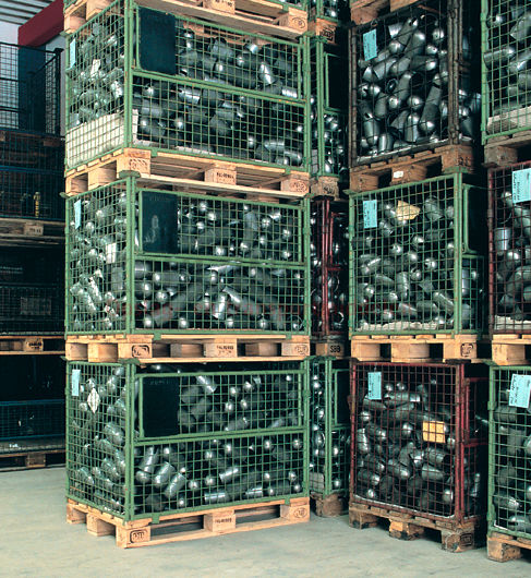 Pallet stacking frames pallet tender 1 flap at 1 long side – Bild 3