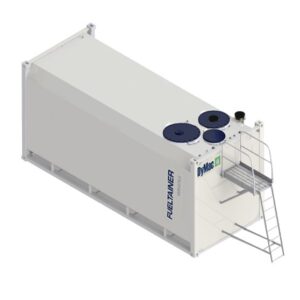 Fueltainer verstail 38000 liter steel bunded diesel tank