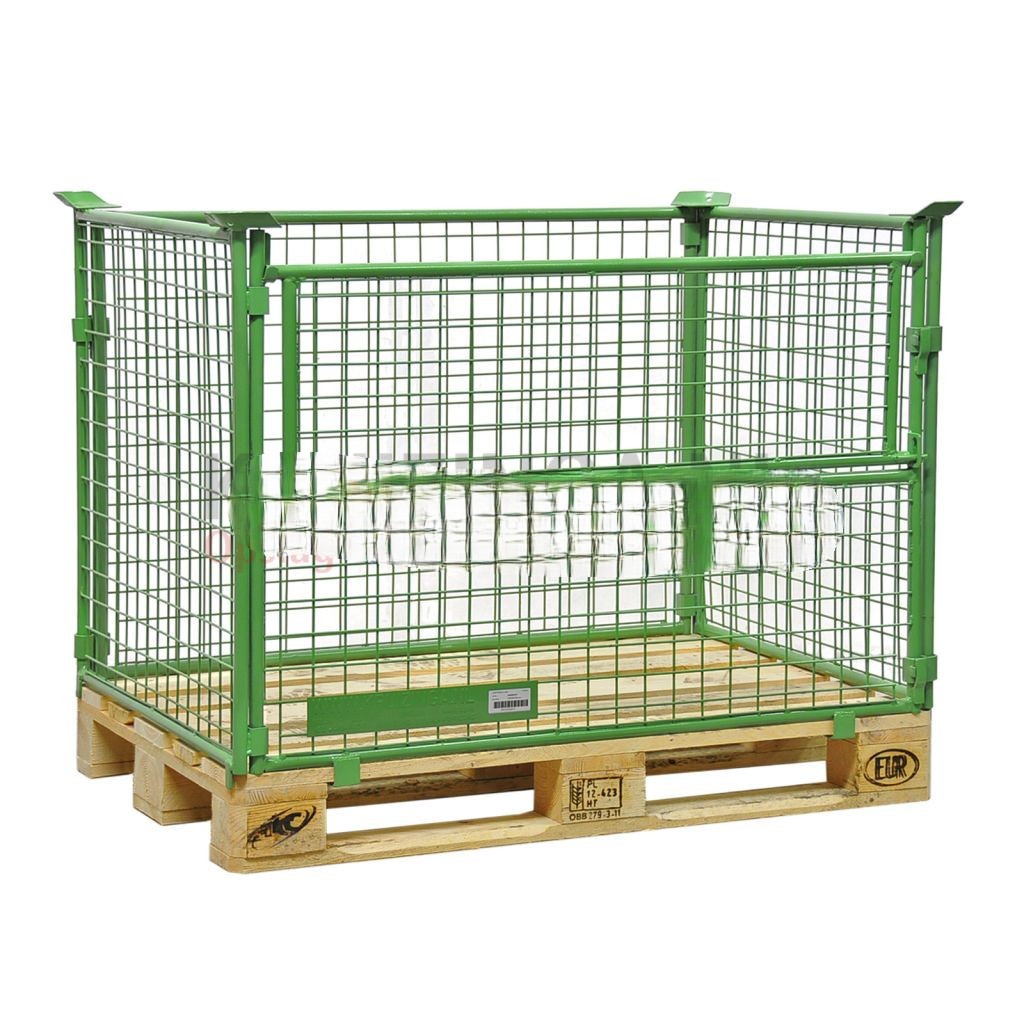 Pallet stacking frames pallet tender 1 flap at 1 long side – Bild 2